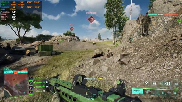 Battlefield 2042 : RTX 4090 24GB ( 4K Ultra Graphics RTX ON / DLSS OFF )