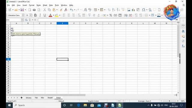 Level 2 IT Unit-2 II Libre office Calc ch-6 II Linking Spreadsheet data смотреть онлайн