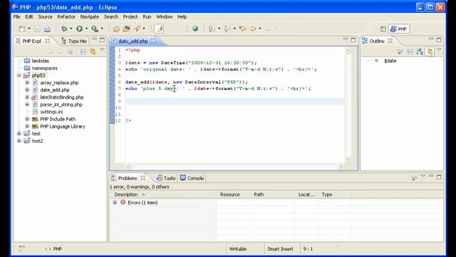 PHP: The New date_add Function смотреть онлайн