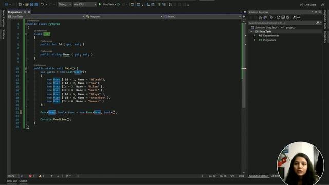 FUNC In C# With Code Example | Shay Tech смотреть онлайн