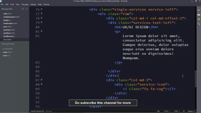 How to Create Services Section For Website Design Using HTML & CSS смотреть онлайн