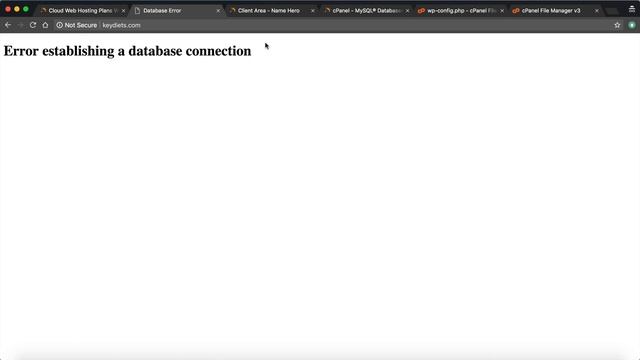 How To Fix Error Establishing A Database Connection In WordPress смотреть онлайн