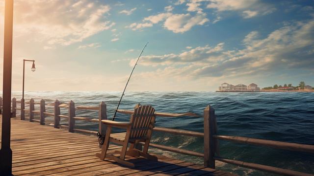 Seashore Sonata: Acoustic Harmony by the Fishing Pier смотреть онлайн