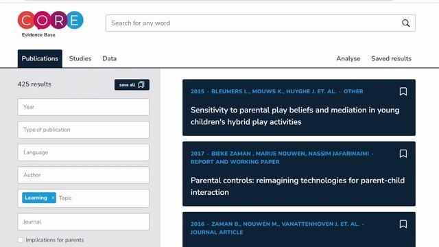 Presenting the CO:RE Evidence Base & Data Directory смотреть онлайн