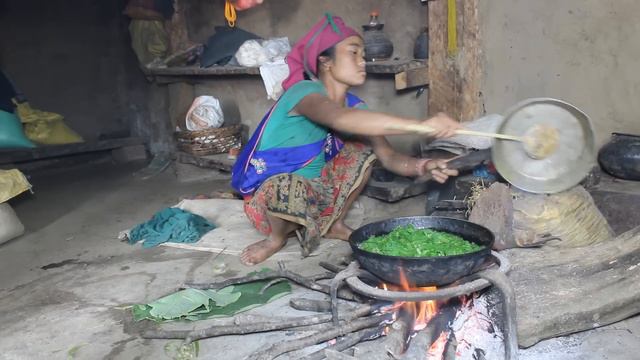 Curry Recipe Of Green Nettles Recipe || Myvillage Official Videos EP 10 || Rural Life , Village Lif