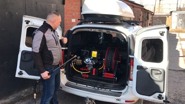 PROteus C 200/26 - Гидроструйное оборудование с электрическим стартером и аккумулятором