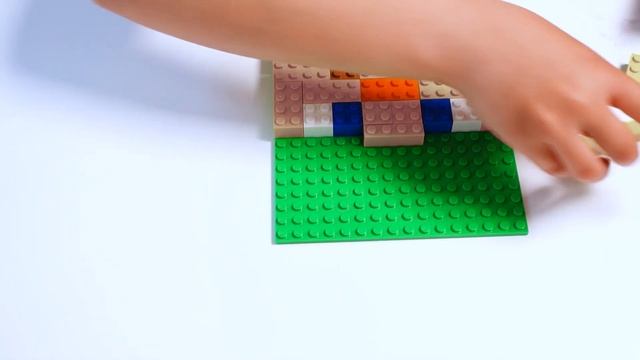 Minecraft Steve Face In LEGO