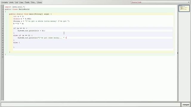 Learning Java: #3 - Let's use some if else statements смотреть онлайн