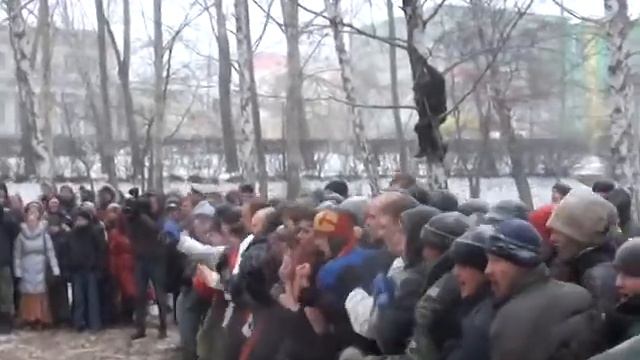 Поединок "стенка" мужики M2U00759.MPG смотреть онлайн