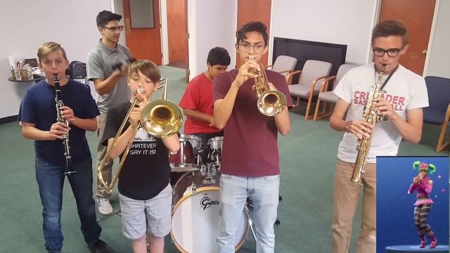 Fortnite Dances Played By Band Kids смотреть онлайн