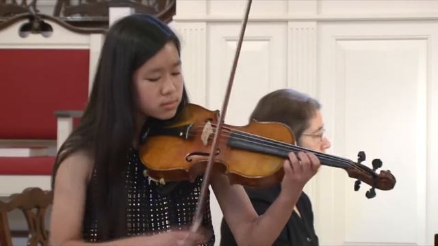 Mimi Fan Performs Chaconne By Tommaso Antonio Vitali