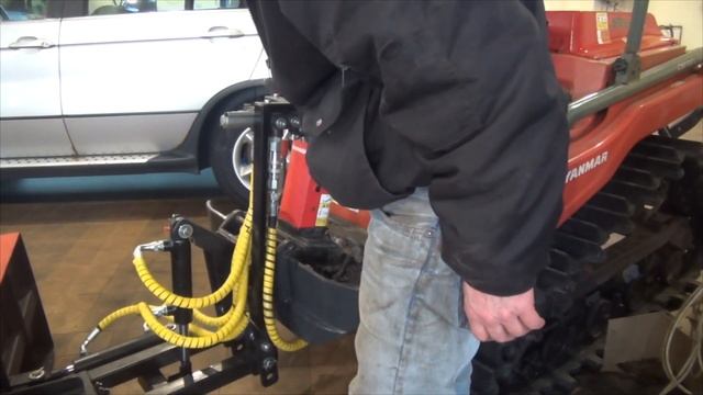 Janmar AC 18 установка отвала Янмар АС 18 смотреть онлайн