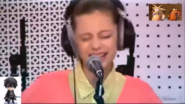 13 летняя девочка перепела певицу Iowa 'Улыбайся'. смотреть онлайн