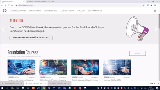 Infosys hiring procedure through infytq update | Free courses by infosys | infosys certification ! смотреть онлайн