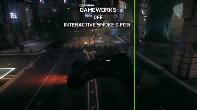 Batman: Arkham Knight NVIDIA GameWorks Batmobile Video смотреть онлайн