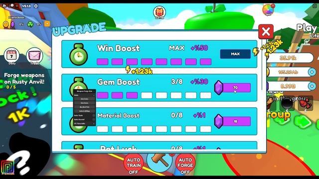 [OP] Roblox Weapon Forge Simulator Script - Infinite Coins / Gems смотреть онлайн