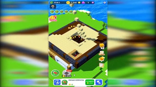Tower Craft 3D - Idle Block Building Game part 1 смотреть онлайн