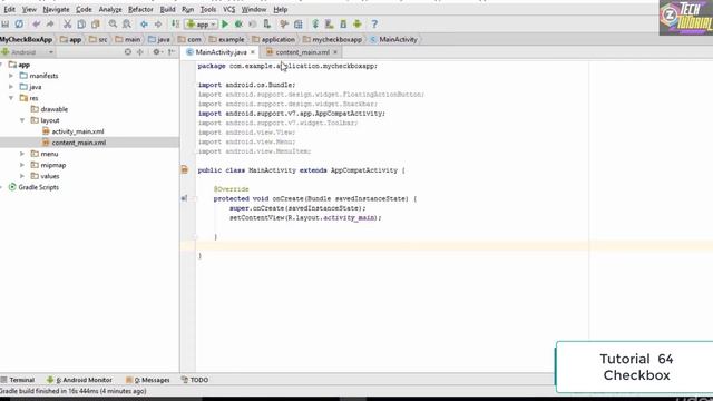 How to use CheckBox in Android Studio | Android Checkbox tutorial | Create Checkbox in Android смотреть онлайн