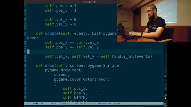 Snake game using Python and Pygame | beginners to advance смотреть онлайн