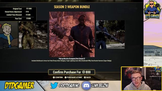 Fallout 76 Atomic Shop Update | February 7th - 14th смотреть онлайн