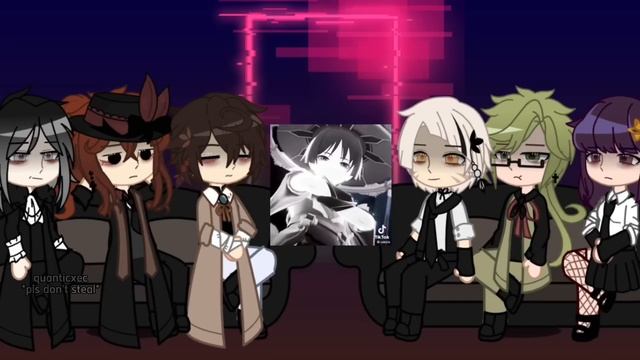Bsd React To Atsushi As Scaramouche From Genshinimpact // Bsd Reaction // Genshinimpact // Bsd