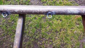 Бюжетный вариант стойки для шпалер винограда