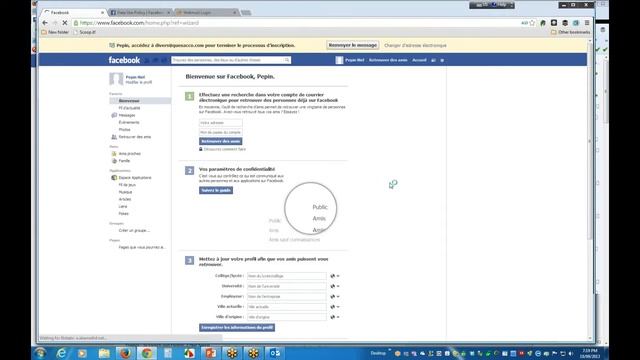 WEBINAR 1 facebook /RFCB - 2 création et modification d'un profil Facebook смотреть онлайн