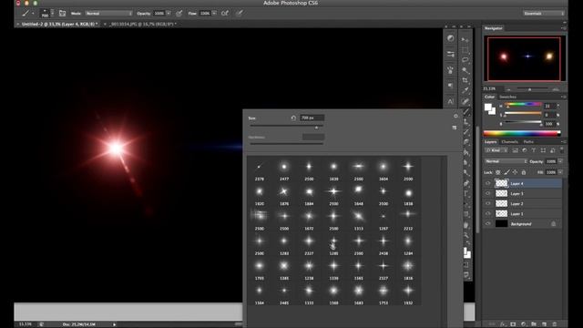 Ultra Realistic Lens Flares & Stars in Photoshop in 2-3 Clicks Tutorial смотреть онлайн