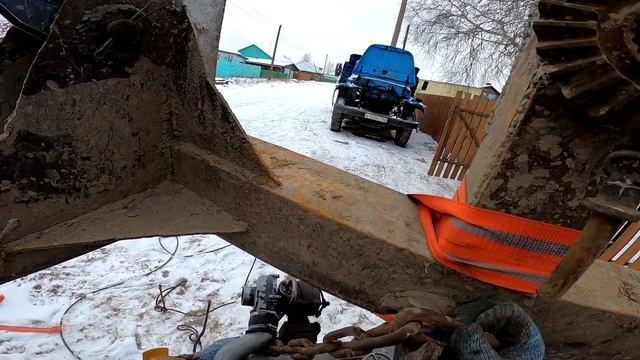 Установка двигателя Д-245 на ЗИЛ-130 ТОТАЛЬНАЯ ошибка при установке ДВС! Фронтальный погрузчик МТЗ! смотреть онлайн