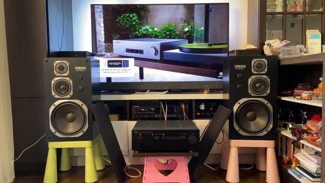 YAMAHA NS-200Ma + YAMAHA A-950 смотреть онлайн