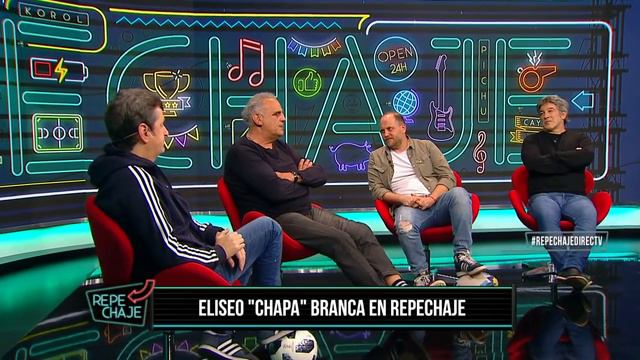 Eliseo "CHAPA" Branca, expuma, en REPECHAJE смотреть онлайн