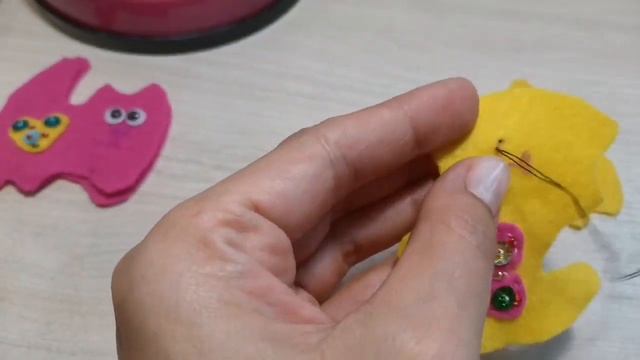 Как сделать котика из фетра /игрушка из фетра смотреть онлайн
