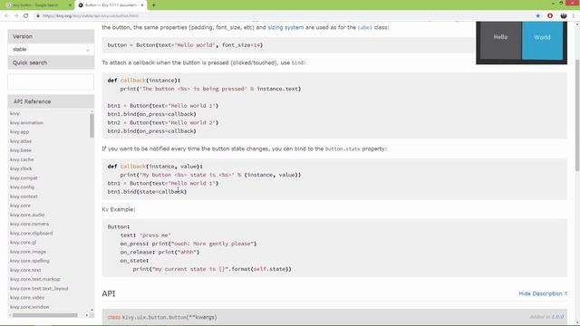 Python és Kivy GUI programozás - 05 - Gomb (Button) смотреть онлайн