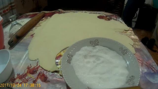 Сахарные ушки из творожного теста смотреть онлайн