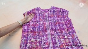 ЖИЛЕТ В СТИЛЕ ШАНЕЛЬ ИЗ ВОЙЛОЧНОГО ТВИДА. ОБЗОР ГОТОВОГО ИЗДЕЛИЯ