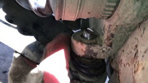 Как поменять шаровую без замены рычага на автомобиле Hyundai Accent