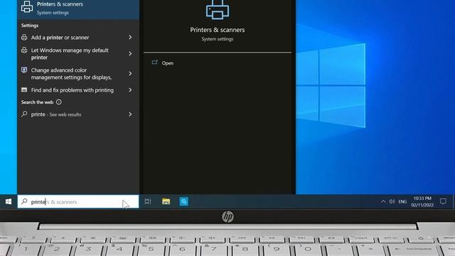 Как изменить параметры печати в Windows 10 | Компьютеры HP | HP Support смотреть онлайн