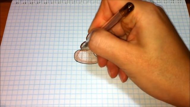 Простые рисунки #359 Рисуем какашечку эмоджи ☻