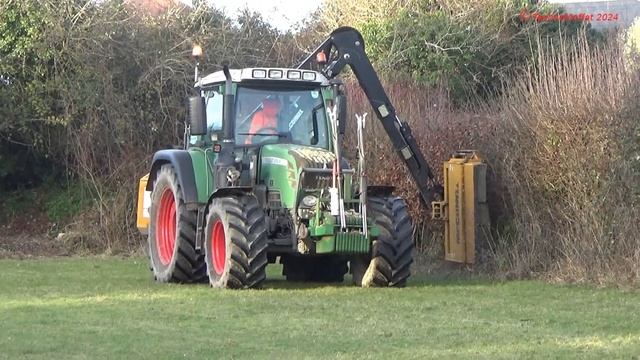 Hedge Cutting with Fendt 313 & McConnel Trimmer - Hedge Cutting 2024 смотреть онлайн