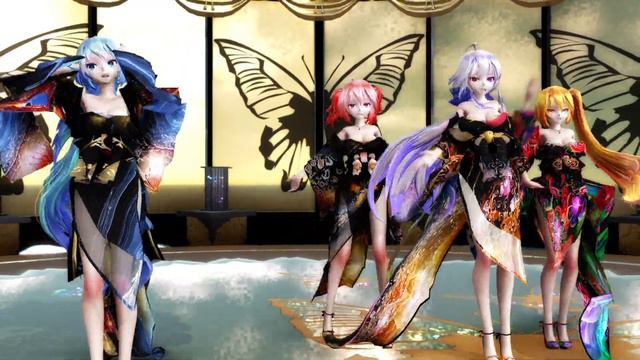 【MMD】【231102】ポーカーフェイス Poker Face Tda式 初音ミク 重音テト 弱音ハク 亞北ネル【sdPBR450】 смотреть онлайн