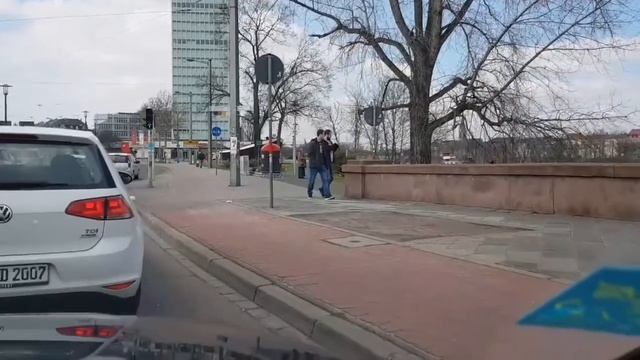ГЕРМАНИЯ.Прогулка по городу MANNHEIM.