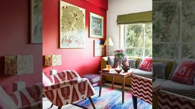 Latest Colour Combinations| interior wall colour ideas смотреть онлайн