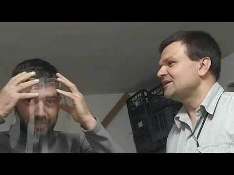 Медицинский защитный экран на станке с ЧПУ.