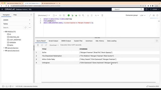 JSON and SQL (Part 4) смотреть онлайн