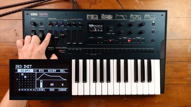 Korg OPsix Review & Beginner Tutorial // Easy to use FM synthesizer! смотреть онлайн
