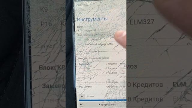 Gmprog попытка чтения Carpass