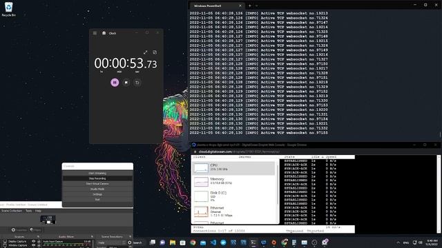 45K active websockets between windows client and linux server смотреть онлайн