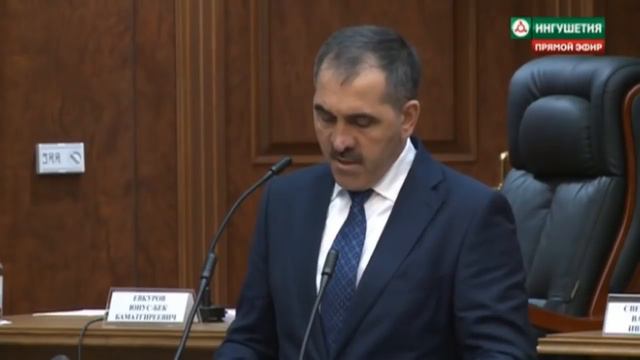 Обращение Ю.Б.Евкурова:Мы вместе должны созидать. смотреть онлайн
