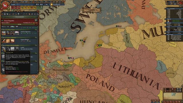 EU4 Pirate Gotland World Conquest Explained смотреть онлайн