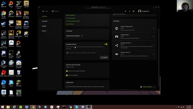 How to work your webcam in GeForce Experience 3.10 смотреть онлайн